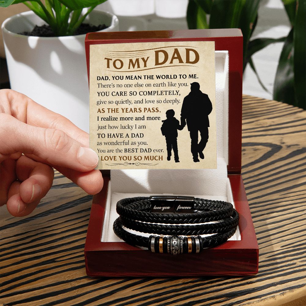 Men's 'Love You Forever' Bracelet: A Timeless Symbol of Enduring Love