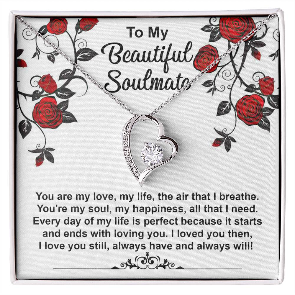 Soulmate-My Soul Forever Love Pendant Necklace