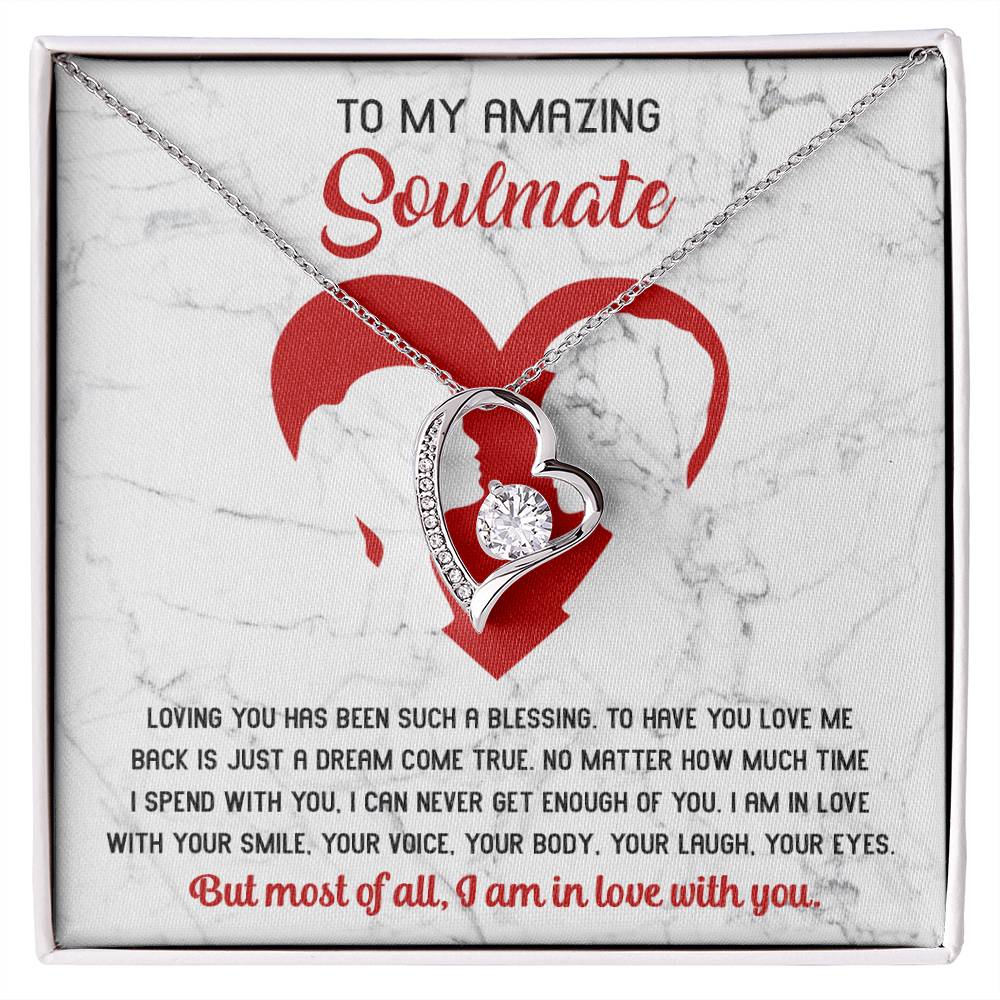 Soulmate-Never Get Enough Forever Love Pendant Necklace