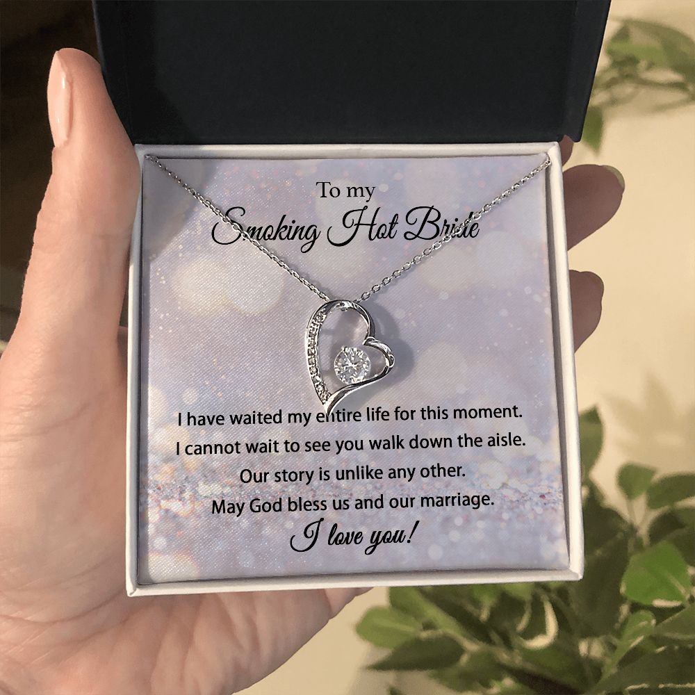 Heart Shaped Necklace: A Symbol of Eternal Love for My Smoking Hot Bride