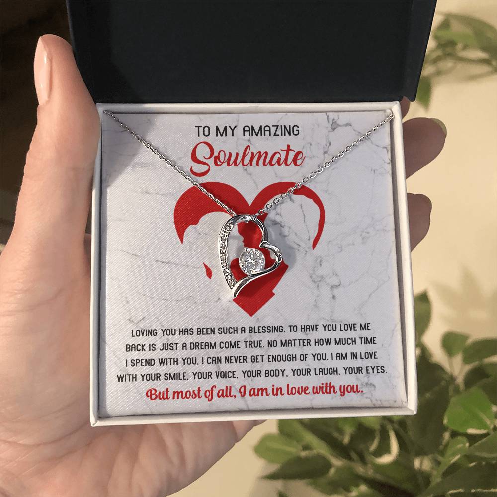 Soulmate-Never Get Enough Forever Love Pendant Necklace