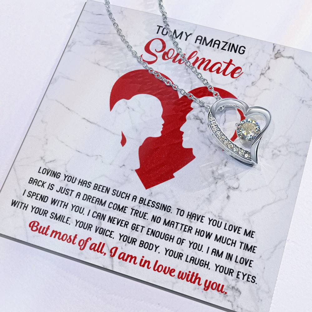 Soulmate-Never Get Enough Forever Love Pendant Necklace