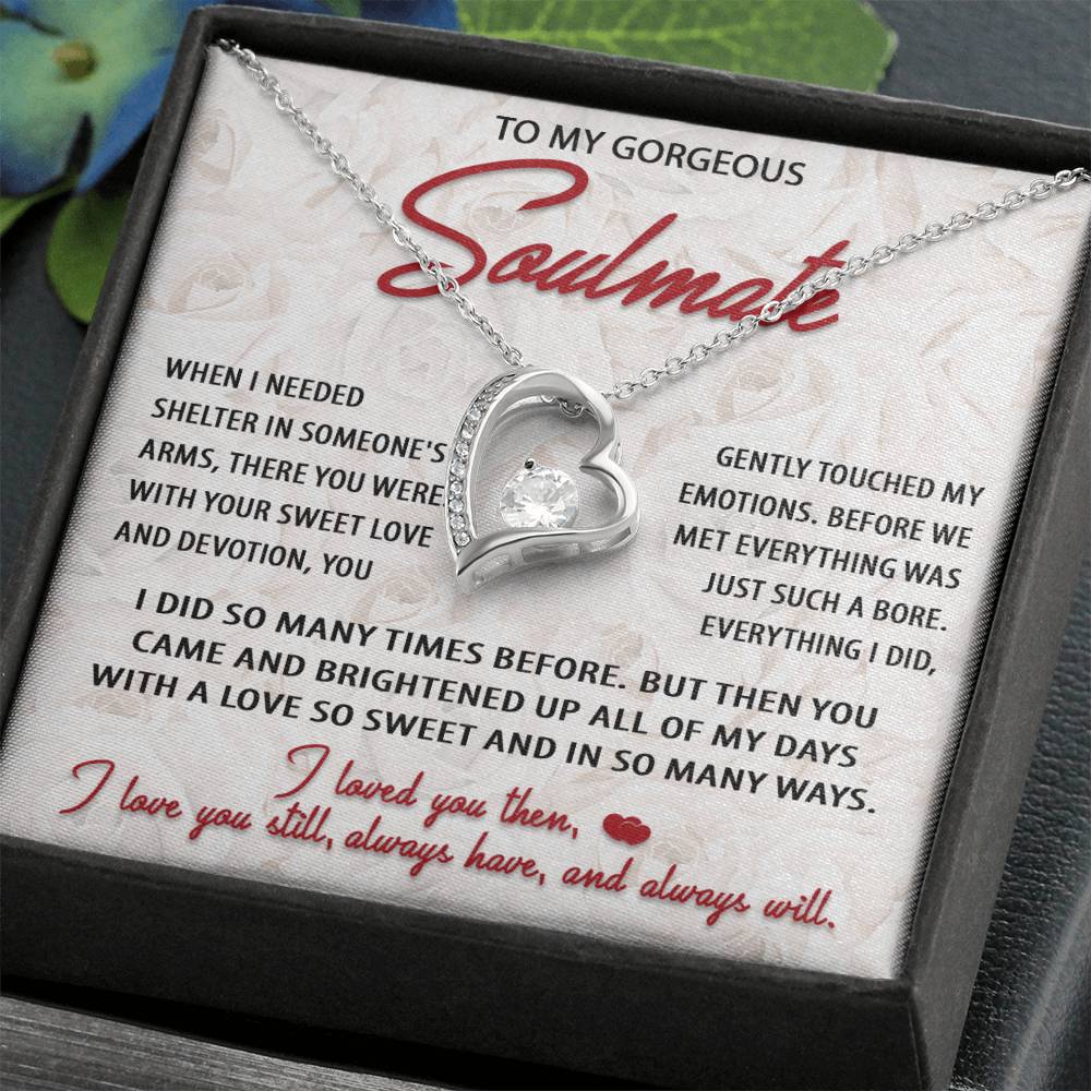 Soulmate-Sweet Love Forever Love Pendant Necklace