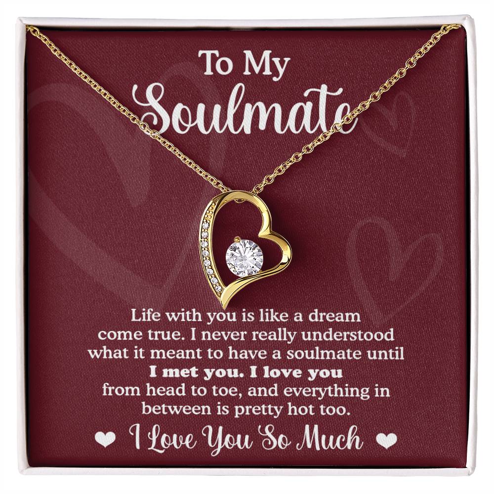 Soulmate-Dream Come True Forever Love Pendant Necklace