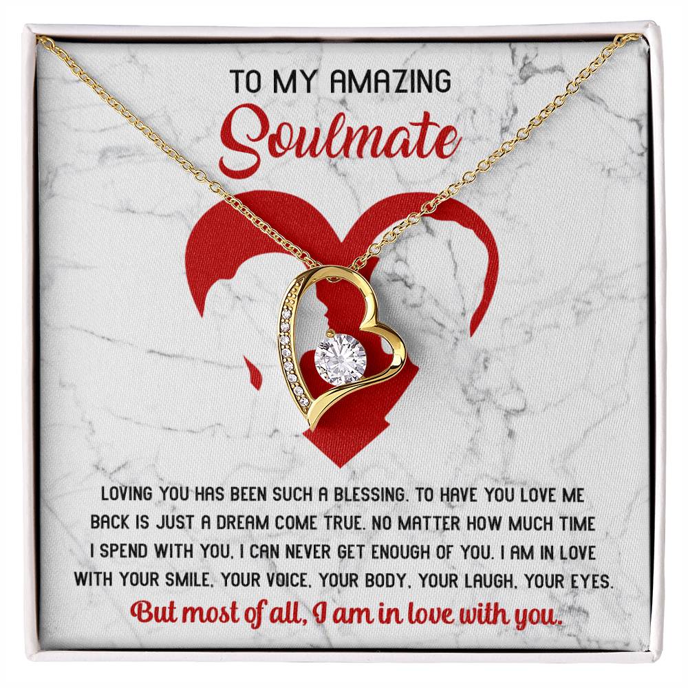 Soulmate-Never Get Enough Forever Love Pendant Necklace