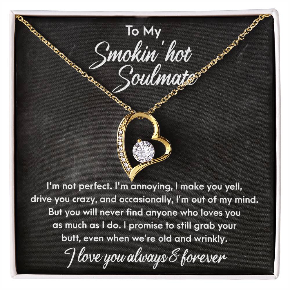 Soulmate-As I Do Forever Love Pendant Necklace