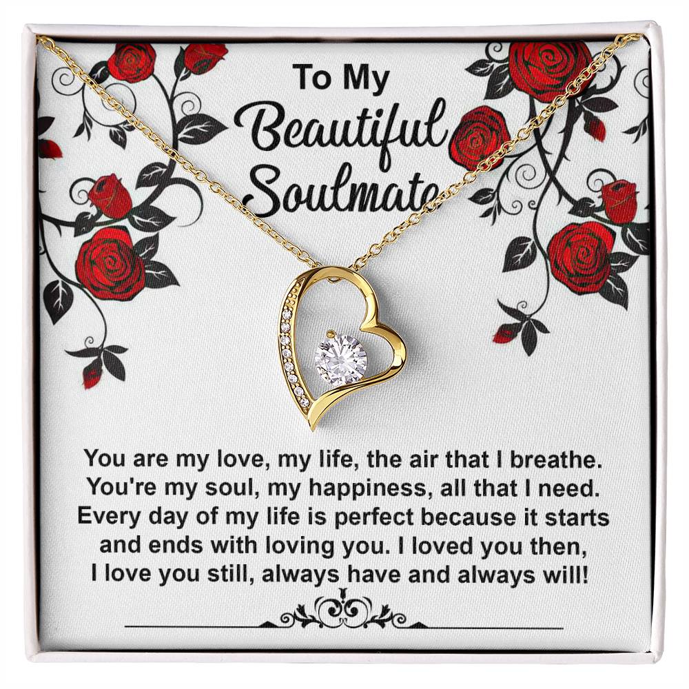 Soulmate-My Soul Forever Love Pendant Necklace