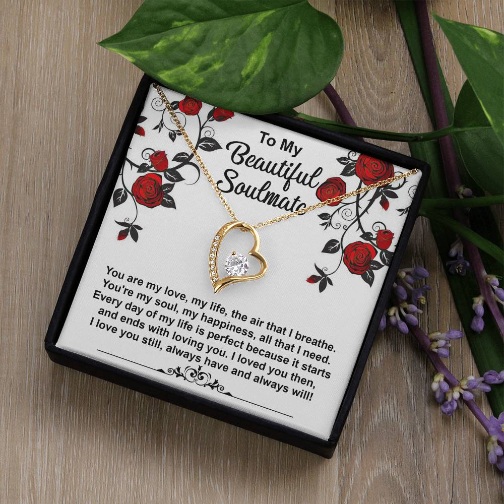 Soulmate-My Soul Forever Love Pendant Necklace