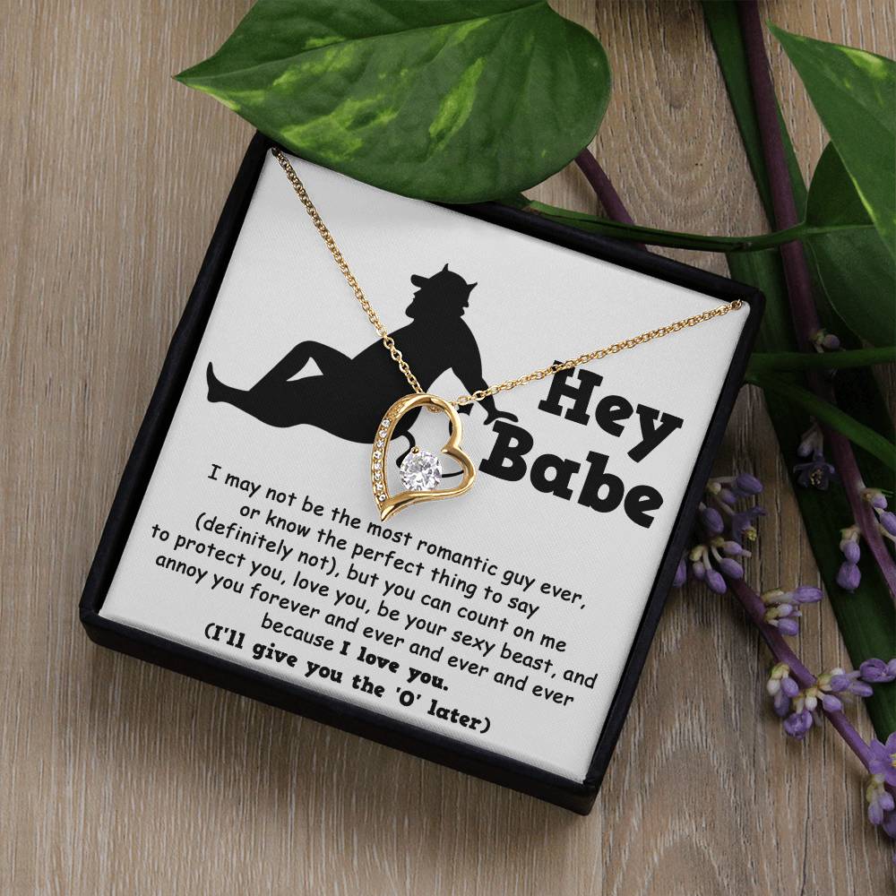 Soulmate-Annoy You Forever Forever Love Pendant Necklace