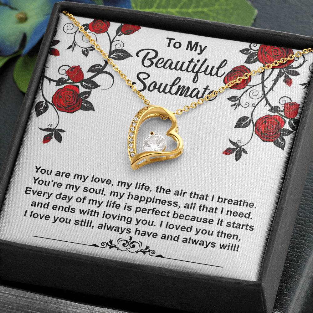 Soulmate-My Soul Forever Love Pendant Necklace