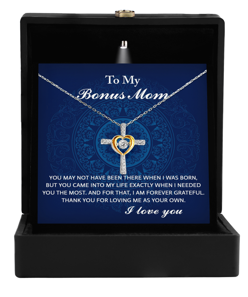 Bonus Mom-I Needed You - Cross Necklace