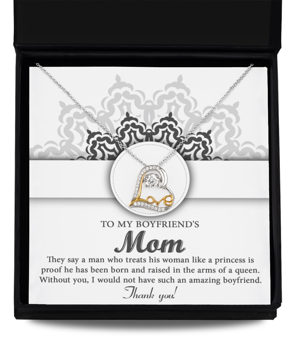 Boyfriend's Mom-In The Arms - Dancing Love Necklace