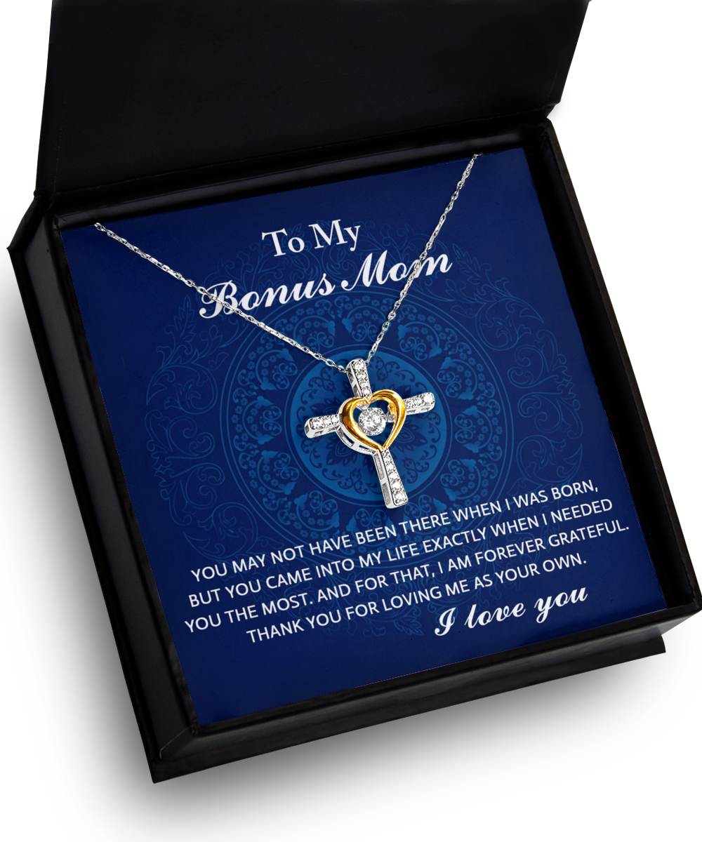 Bonus Mom-I Needed You - Cross Necklace