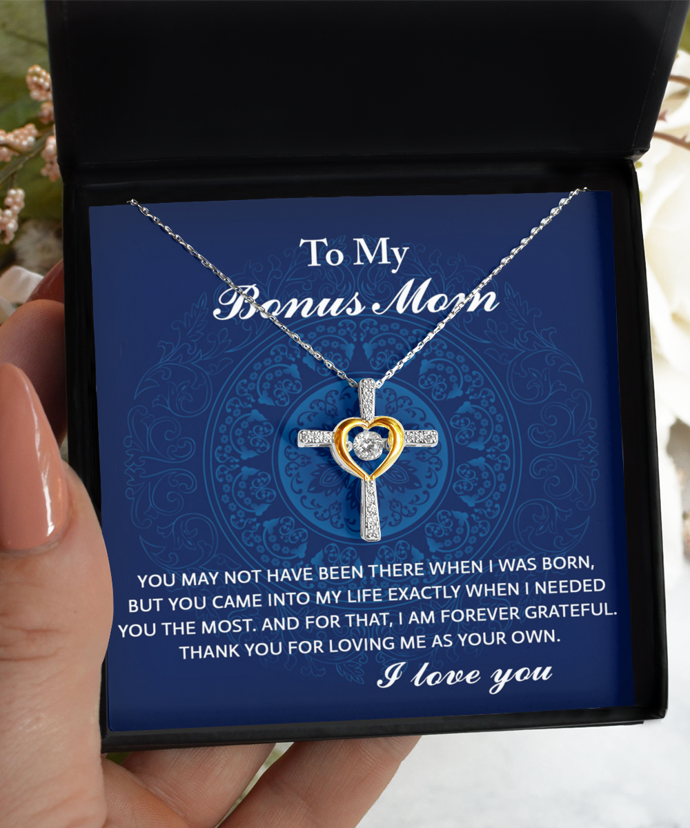 Bonus Mom-I Needed You - Cross Necklace