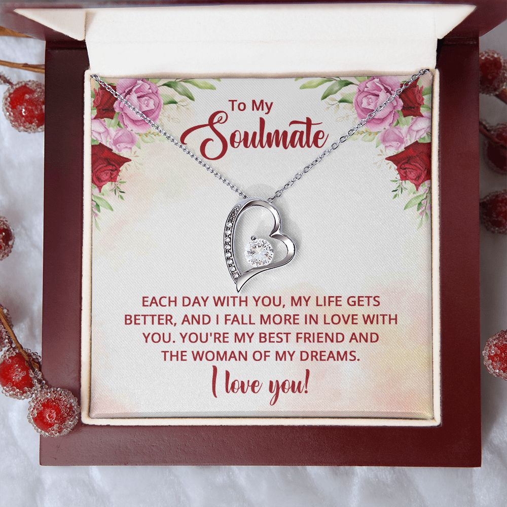To My Soulmate - Forever Love Necklace