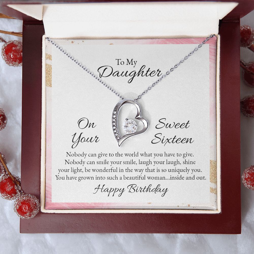 To Daughter - Sweet sixteen Birthday