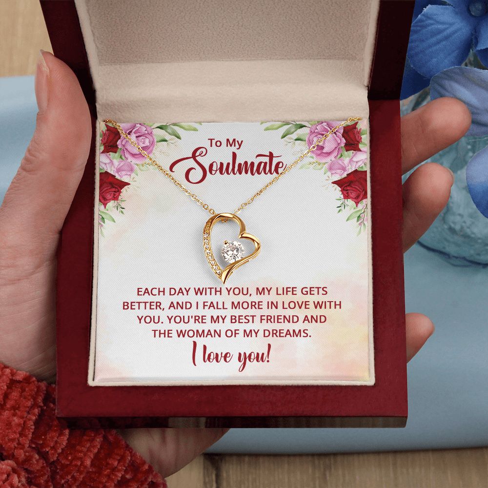 To My Soulmate - Forever Love Necklace