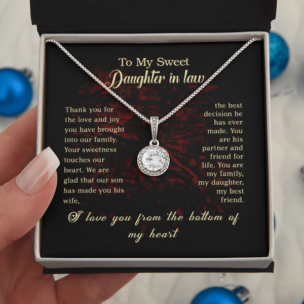 To My Daughter-in-law - Eternal Hope Necklace