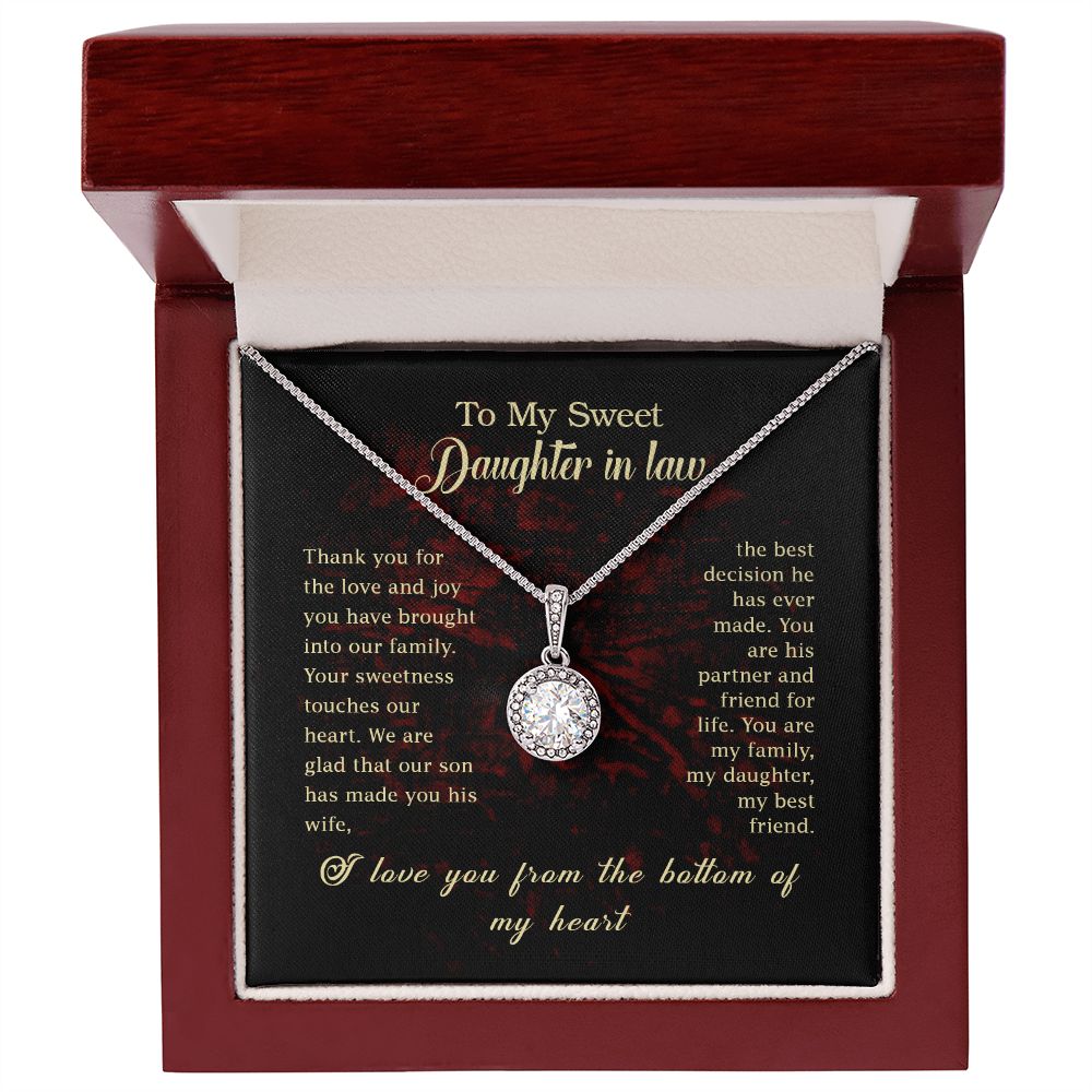 To My Daughter-in-law - Eternal Hope Necklace