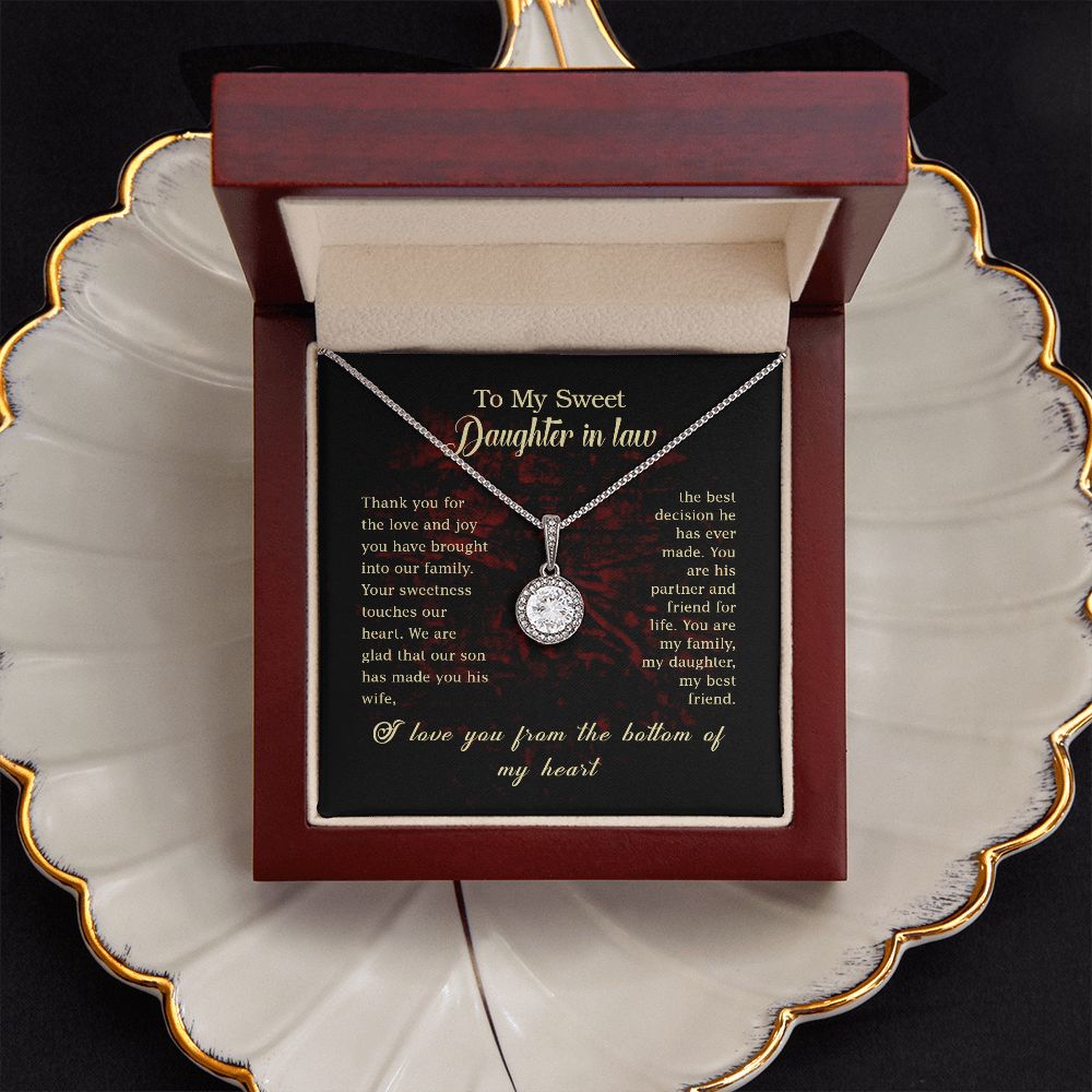 To My Daughter-in-law - Eternal Hope Necklace