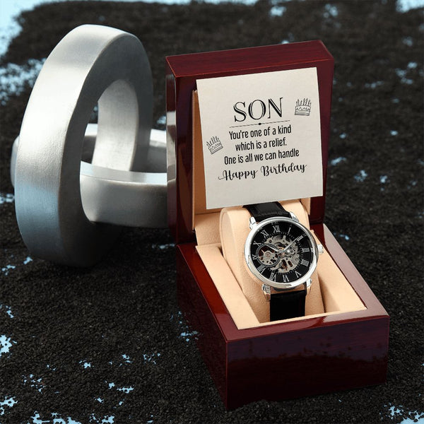 To Son - Happy Birthday Watch