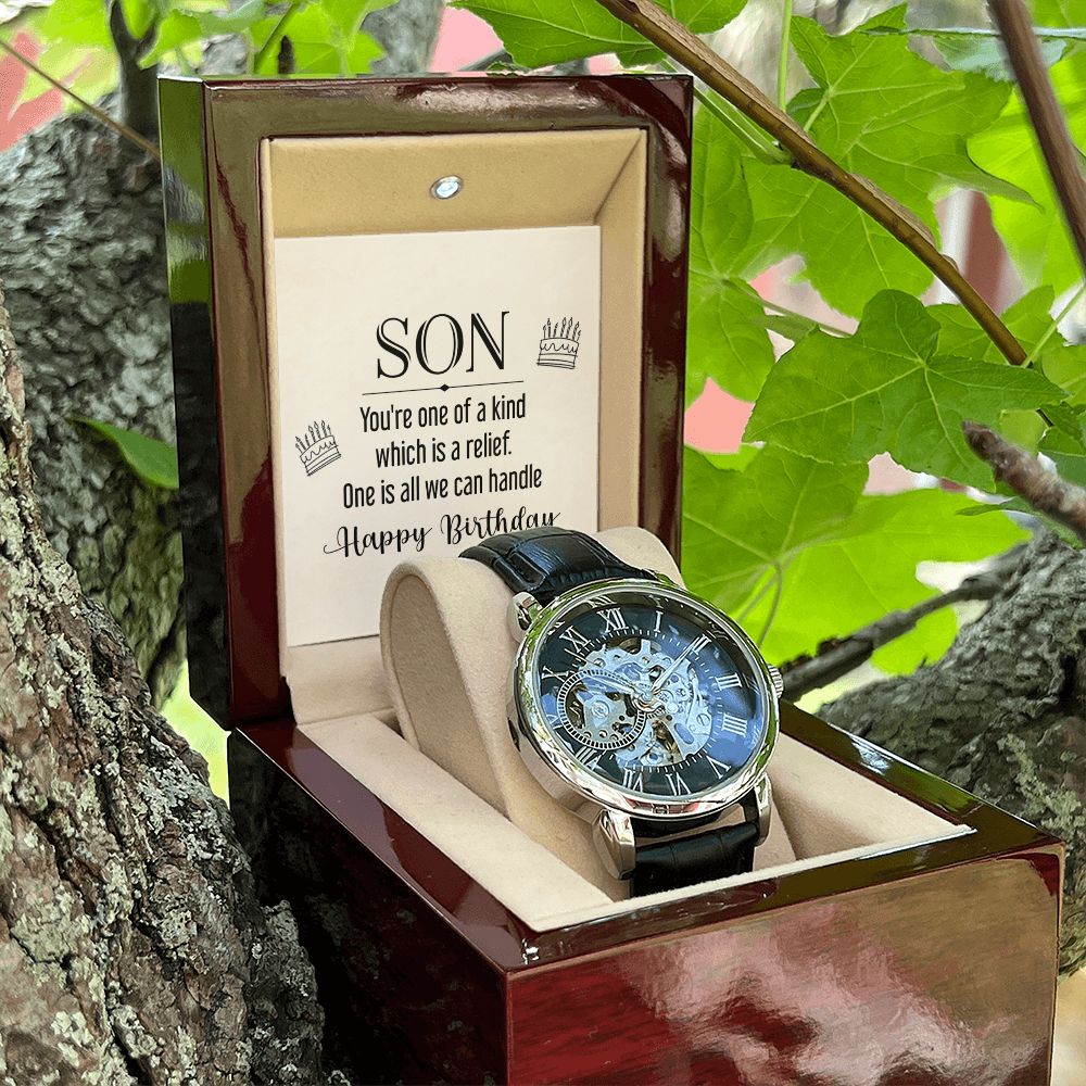 To Son - Happy Birthday Watch