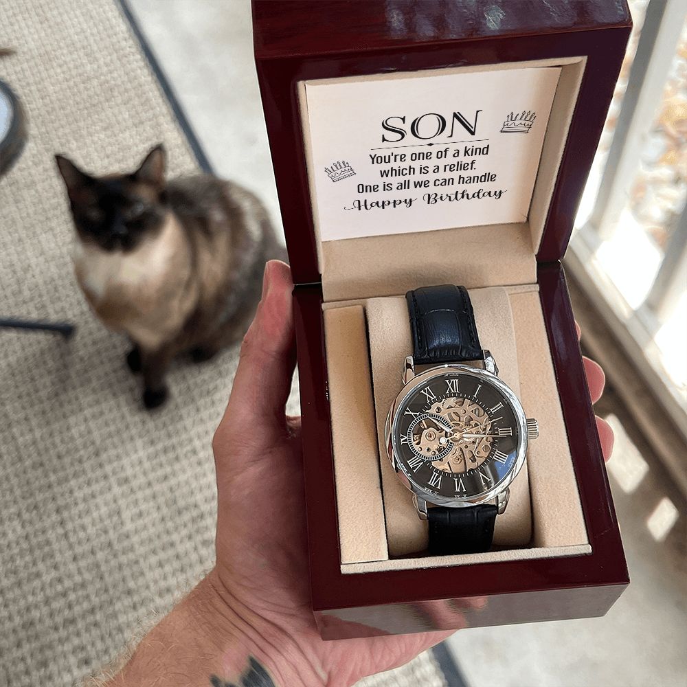 To Son - Happy Birthday Watch