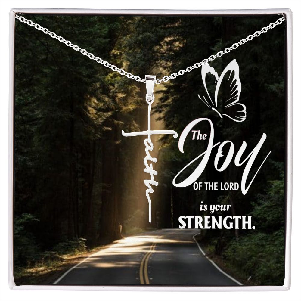 Faith Cross - The Joy of the Lord IS your strength
