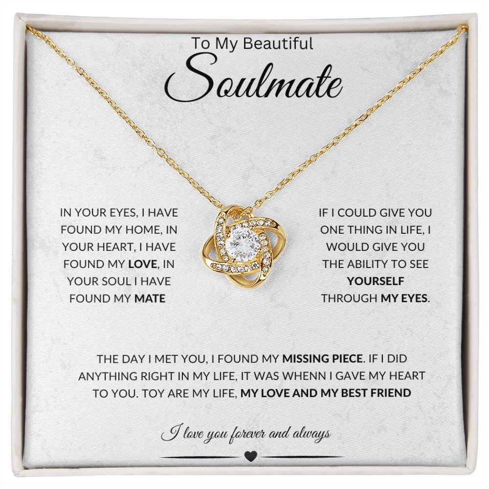 To my Beautiful Soulmate