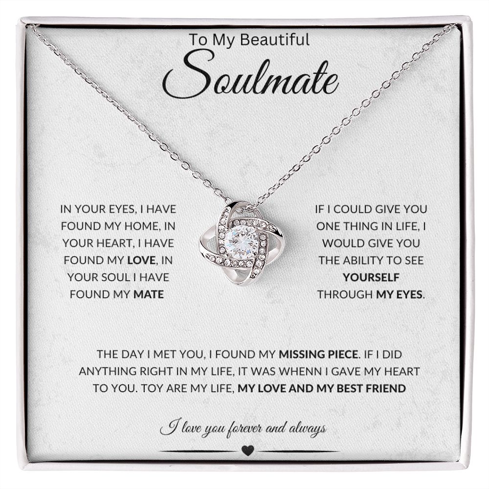 To my Beautiful Soulmate