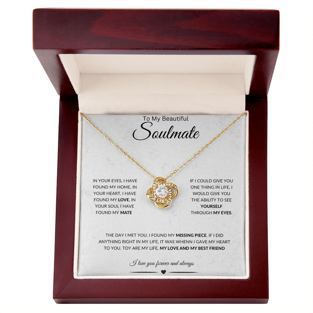 To my Beautiful Soulmate