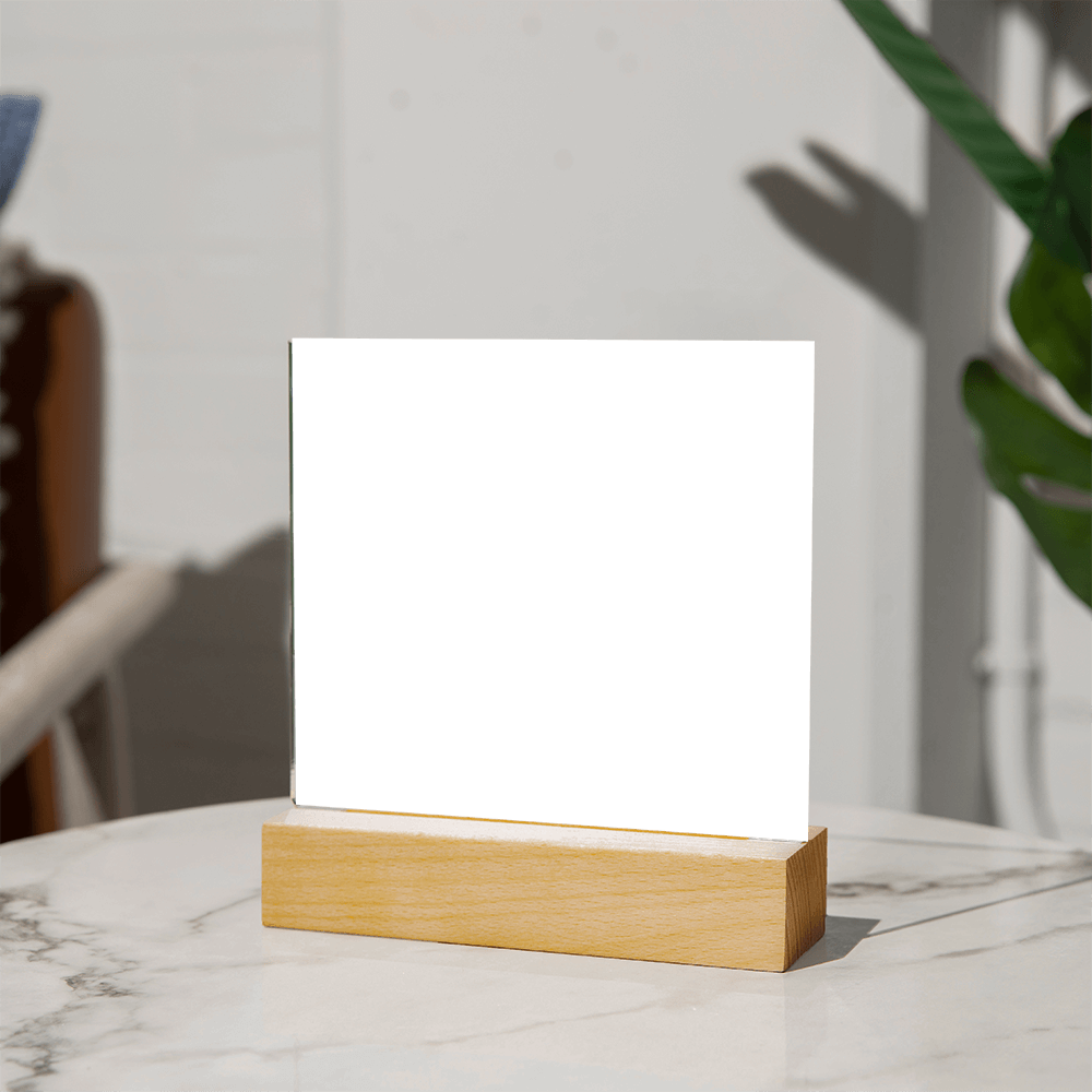 Mother and Daughter Acrylic Plaque