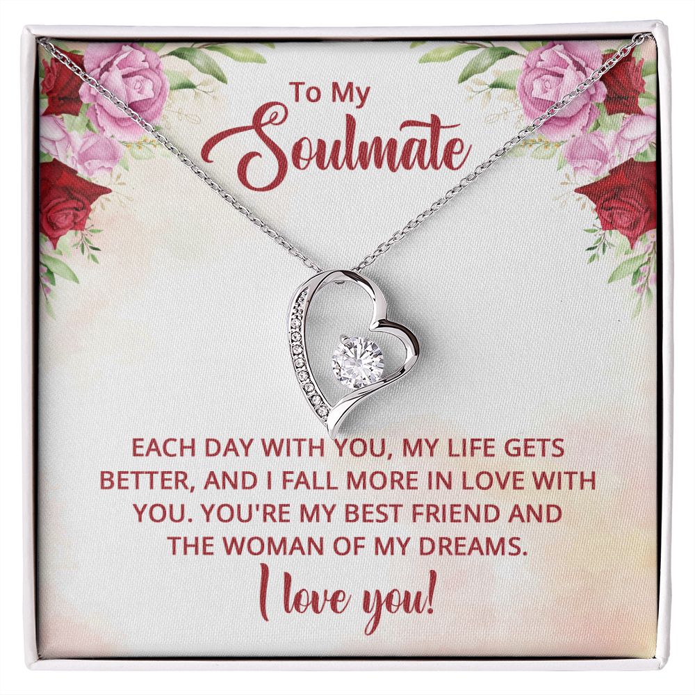 To My Soulmate - Forever Love Necklace