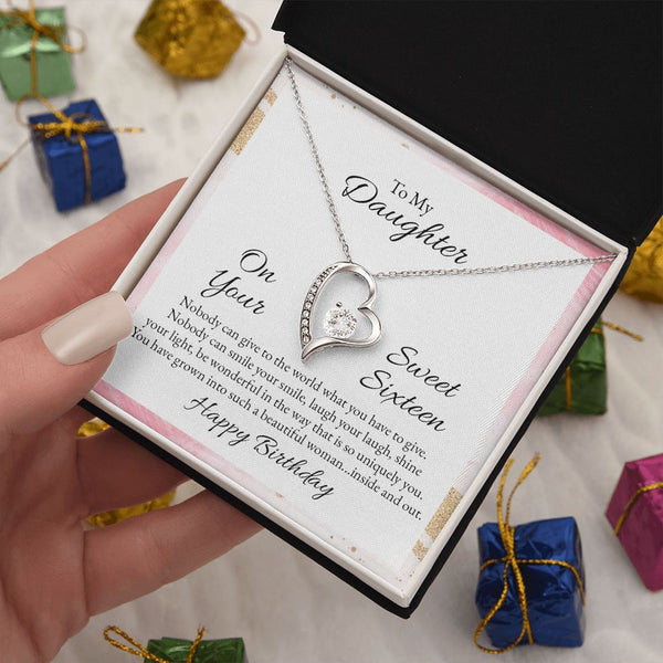 To Daughter - Sweet sixteen Birthday