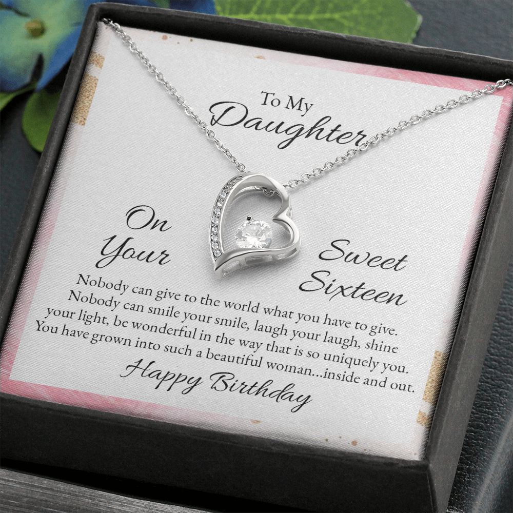 To Daughter - Sweet sixteen Birthday