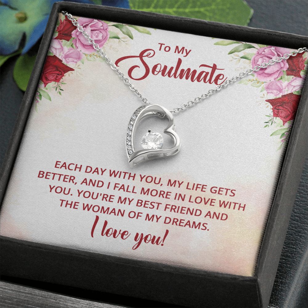 To My Soulmate - Forever Love Necklace