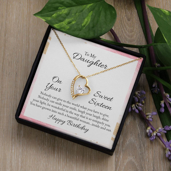 To Daughter - Sweet sixteen Birthday