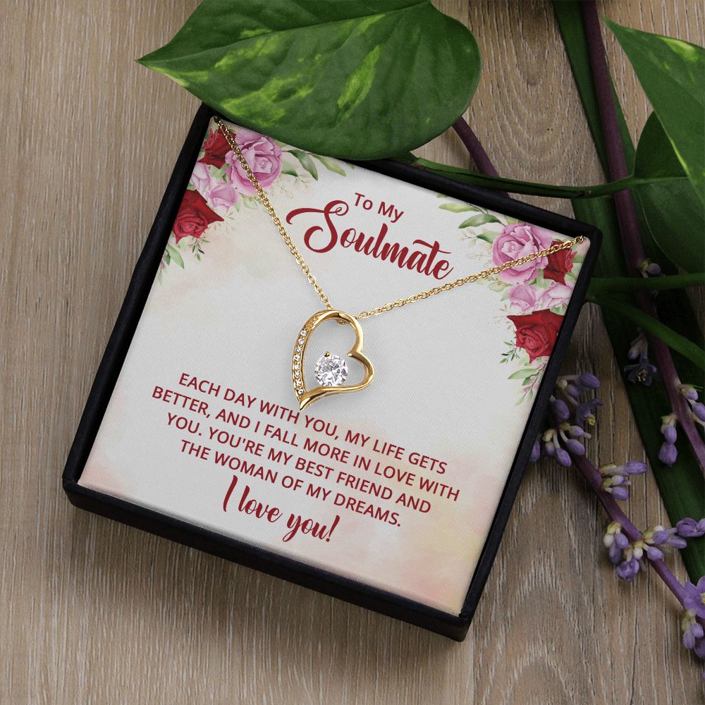 To My Soulmate - Forever Love Necklace