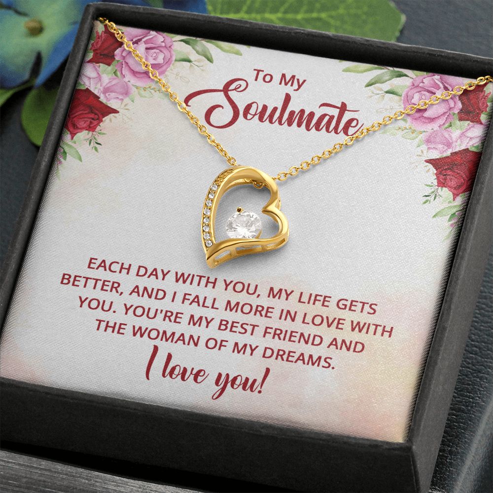 To My Soulmate - Forever Love Necklace