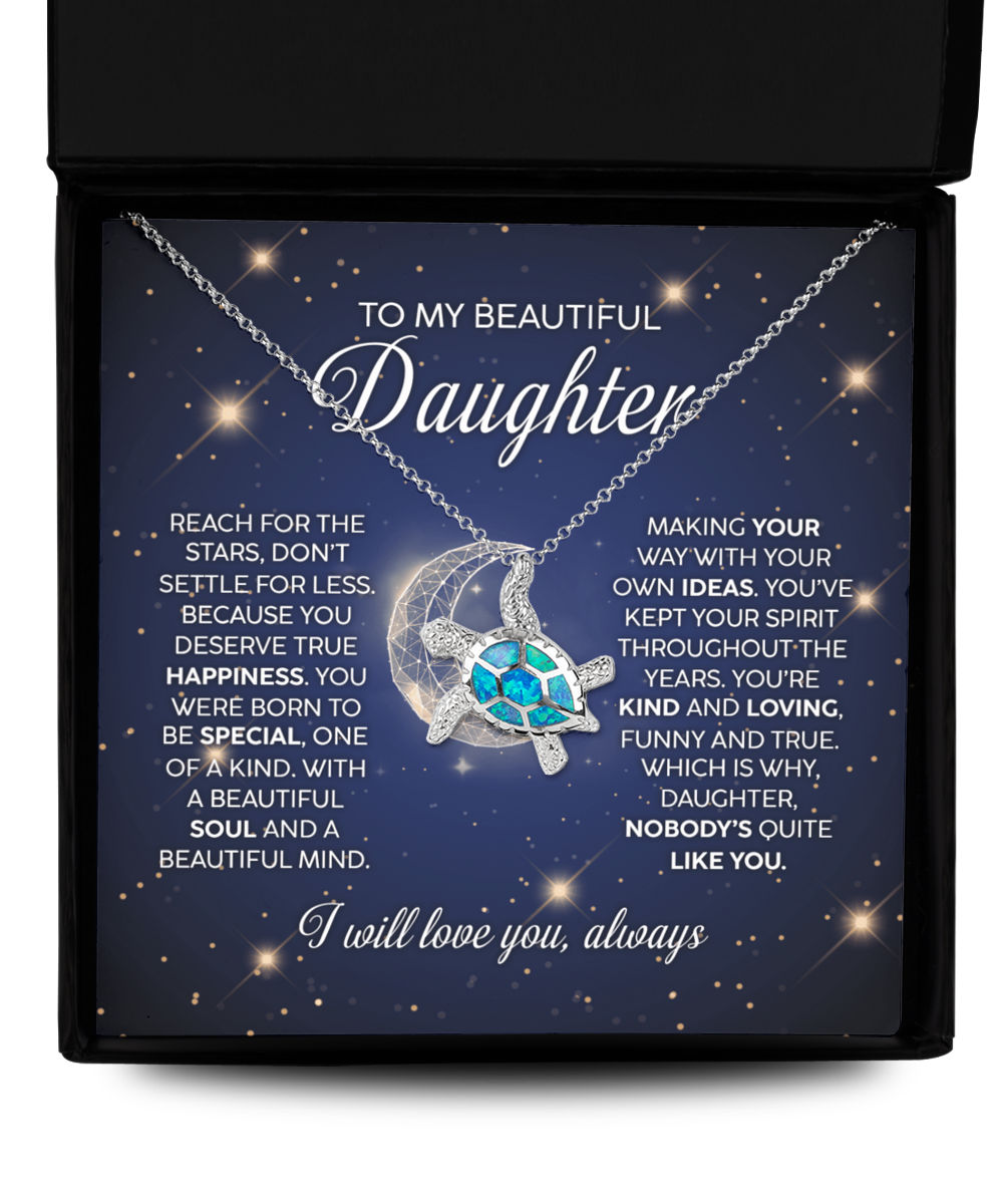 GB-To My Beautiful Daughter - Opal Turtle