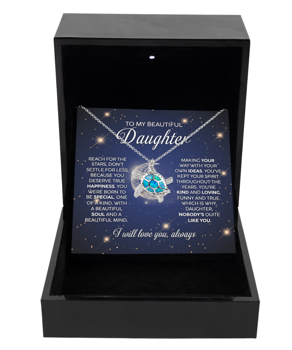 GB-To My Beautiful Daughter - Opal Turtle