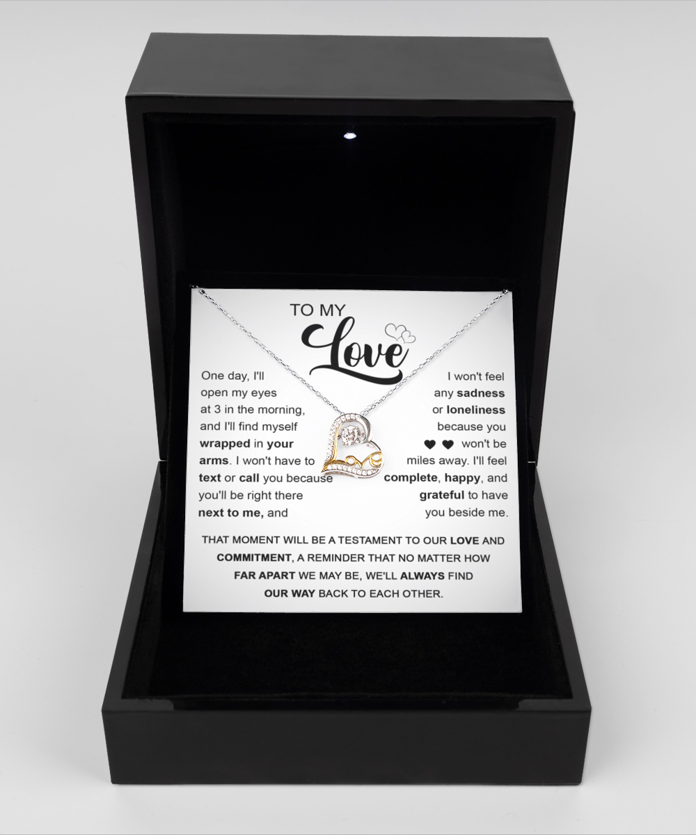 GB_Dancing Heart Necklace to my Love