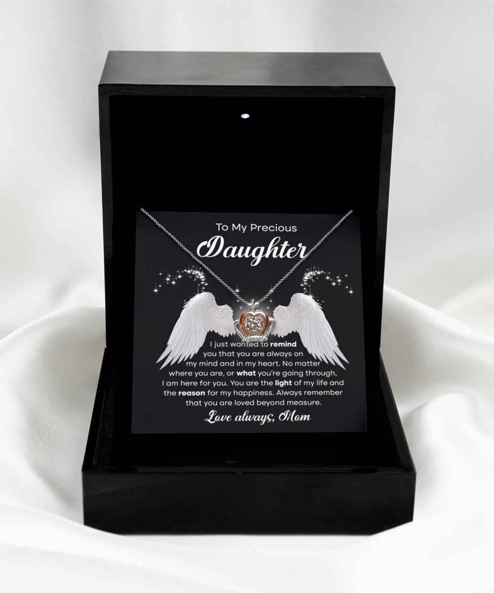 GB_Crown Necklace to my Precious Daughter - you are the light of my life