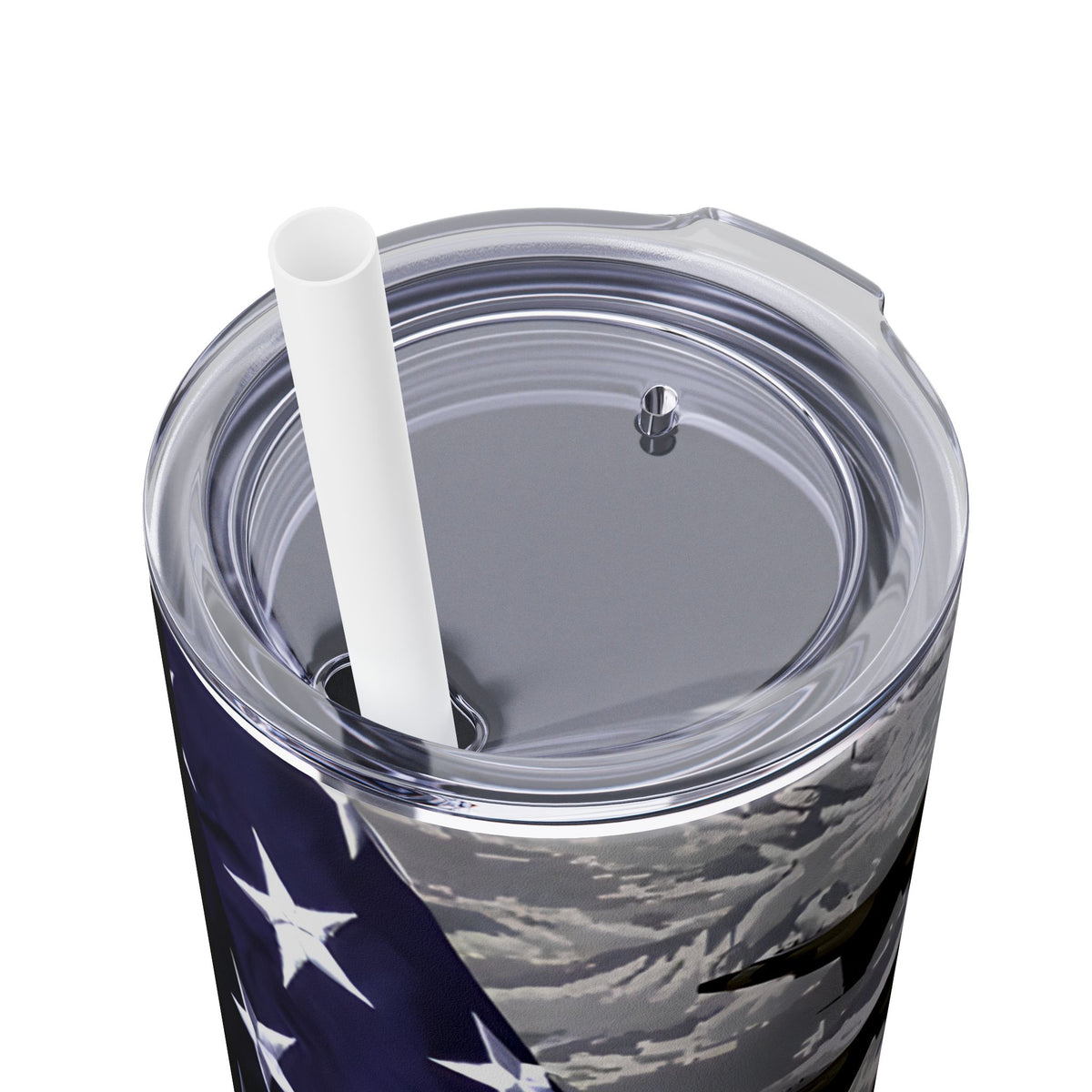 Skinny Tumbler with USAF Design, 20oz