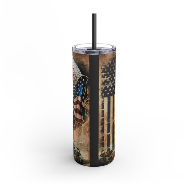 Veteran Skinny Tumbler, USAF, USA, USMC, USN, USCG