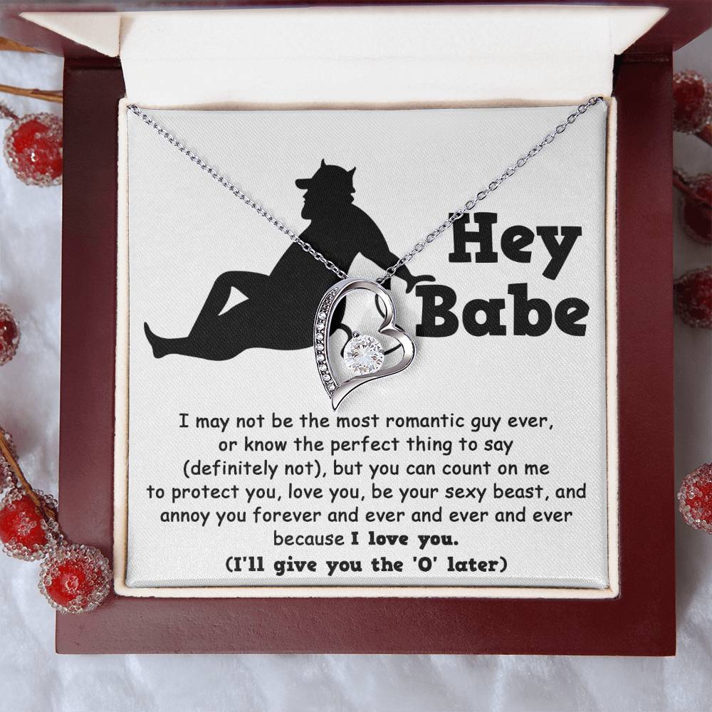 Soulmate-Annoy You Forever Forever Love Pendant Necklace