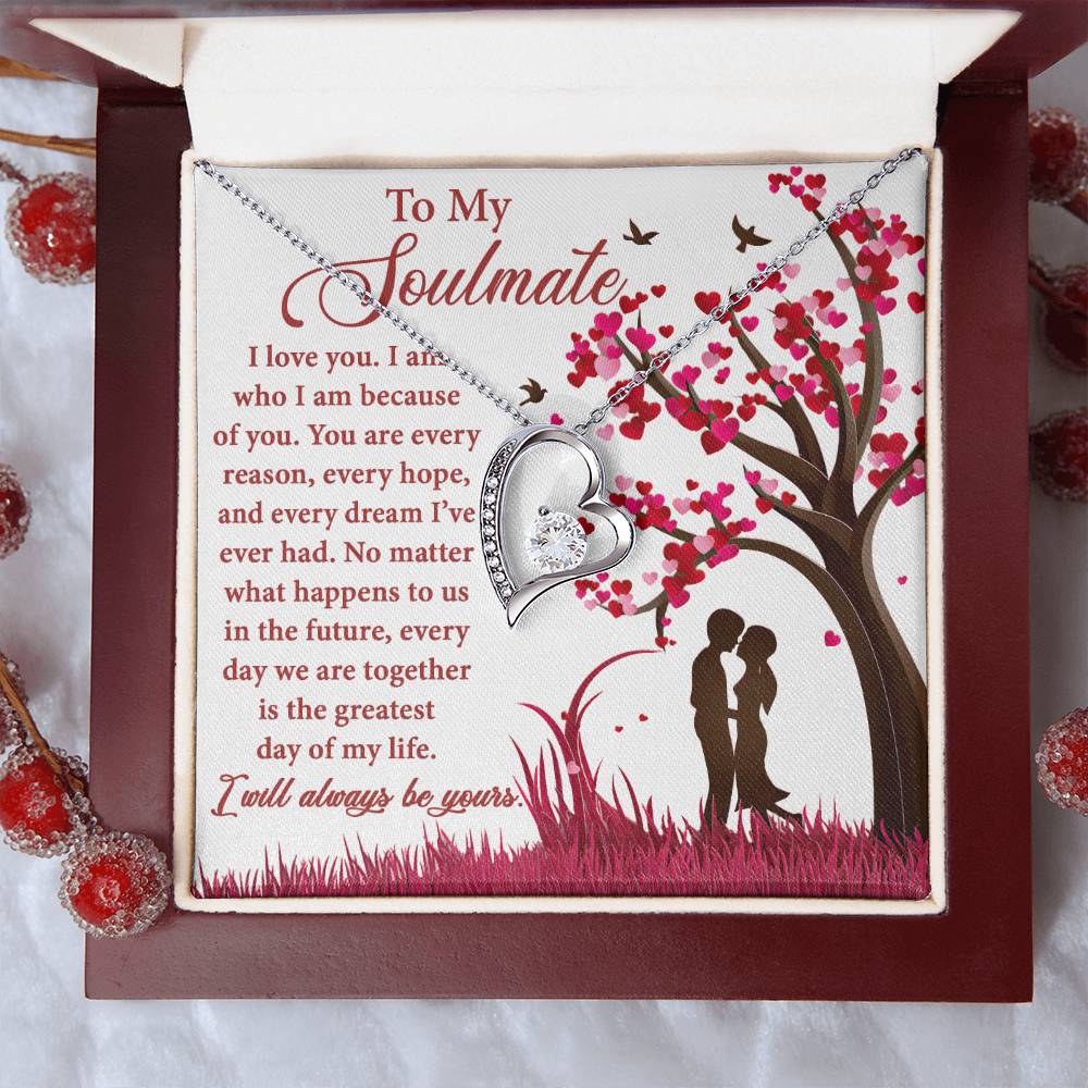 Soulmate-Greatest Day Forever Love Pendant Necklace