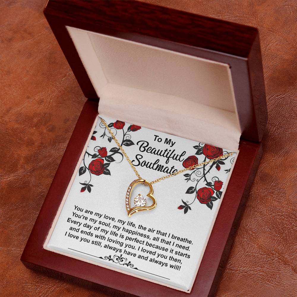 Soulmate-My Soul Forever Love Pendant Necklace