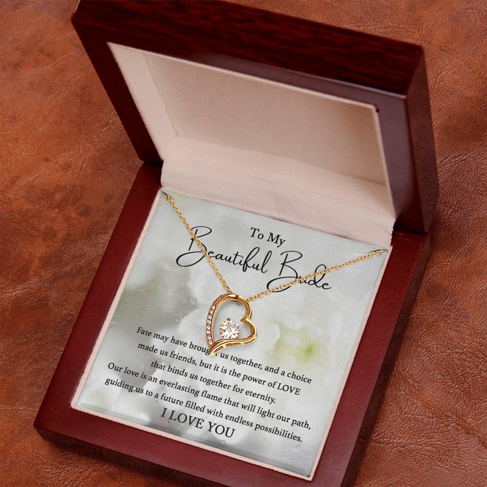 Beautiful Bride, Wedding Jewelry, Eternal Love, Stunning Necklace, Exquisite Craftsmanship, Elegance, Grace, Special Day, Timeless Beauty