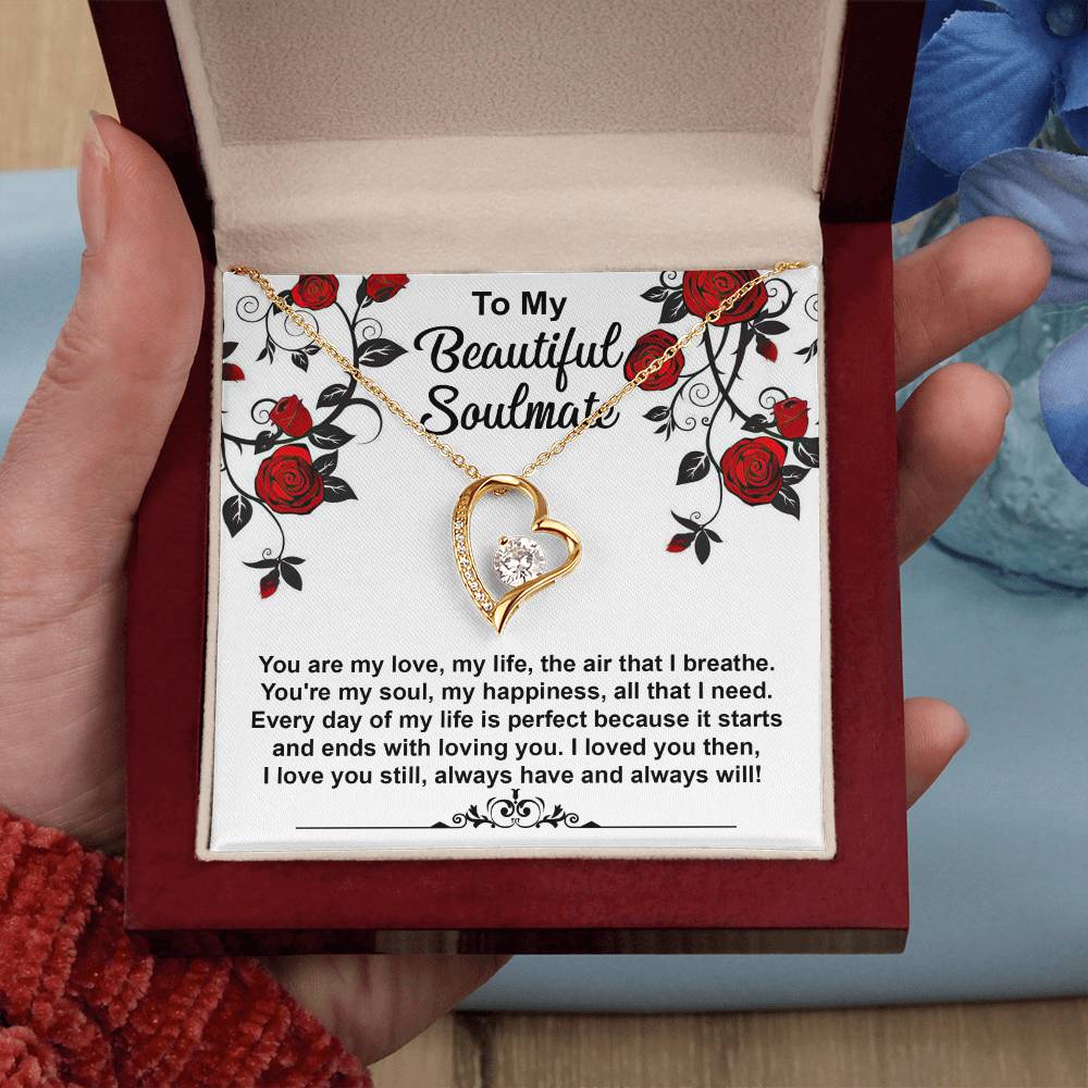 Soulmate-My Soul Forever Love Pendant Necklace